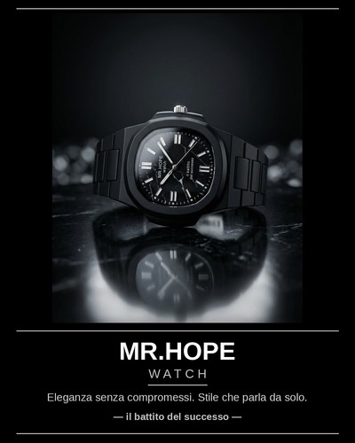 Orologio hope watch black - orologio,