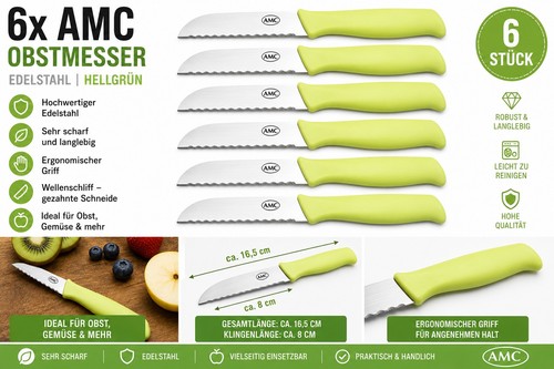 Coltelli frutta amc verde - da,