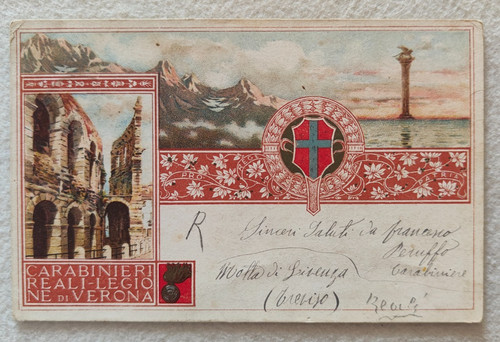 Cartolina reggimentali - cartolina,