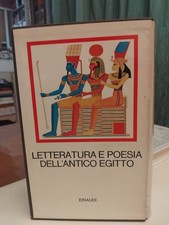 LETTERATURA E POESIA DELL'ANTICO EGITTO-EINAUDI MILLENNI-1969