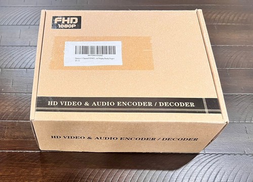 Fhd 1080p encoder - fhd, encoder/decoder