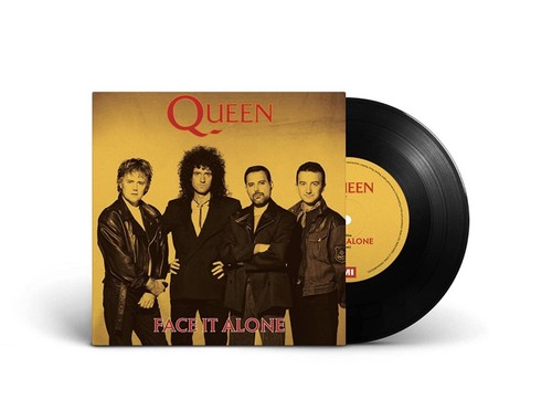 Queen face alone freddy - face, it