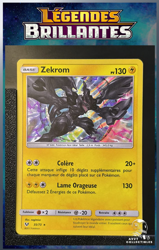 Carte pokémon zekrom 73 - carte,