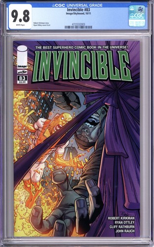 Invincible cgc nm - invincible,