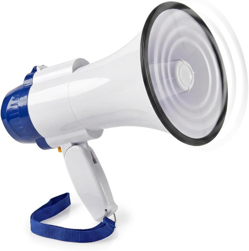 Megafono con cinghia di - con,
