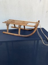 Slitta In Legno Anni 40