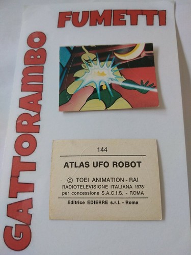 Figurine atlas ufo - figurine, n.144