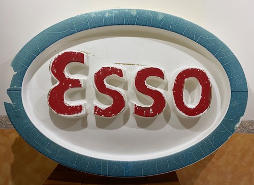 Insegna vintage esso - insegna,