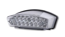 Fanale posteriore LED vetro