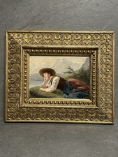 Quadro Art Nouveau quadro olio