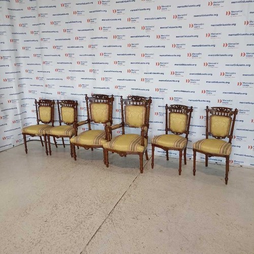 Set sedute antiche umbertine - set,