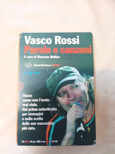 Dvd con libro vasco rossi - rossi,