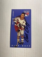 Carta firmata New York Rangers