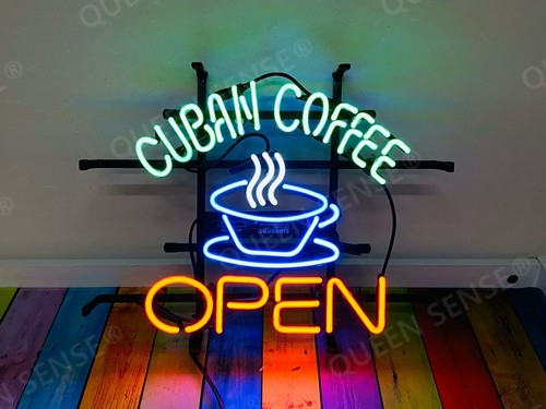 Insegna neon caffè cubano - insegna,