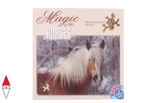 Puzzle animali dtoys cavalli - puzzle,