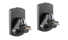 2 supporti altoparlanti cassa supporto a parete inclinabile girevole diavolo Bose JBL Canton LS38