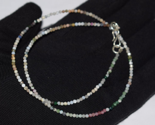 Collana perle con pietre - collana, di
