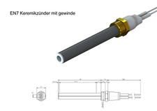 Glühzünder Zündkeramik