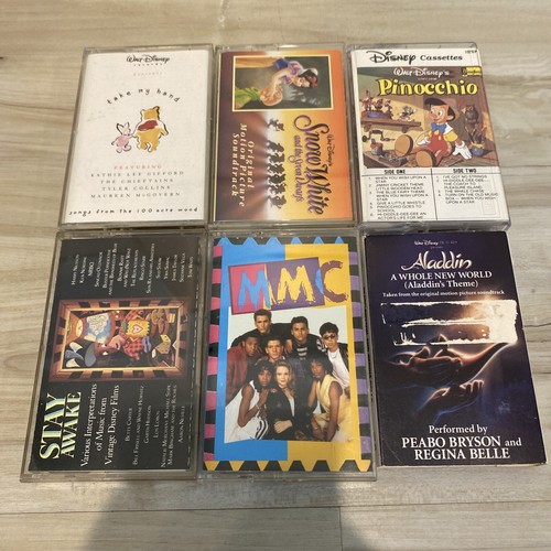 Disney cassette lot mickey - disney,