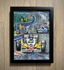 Dipinto Olio Originale 1982 F1
