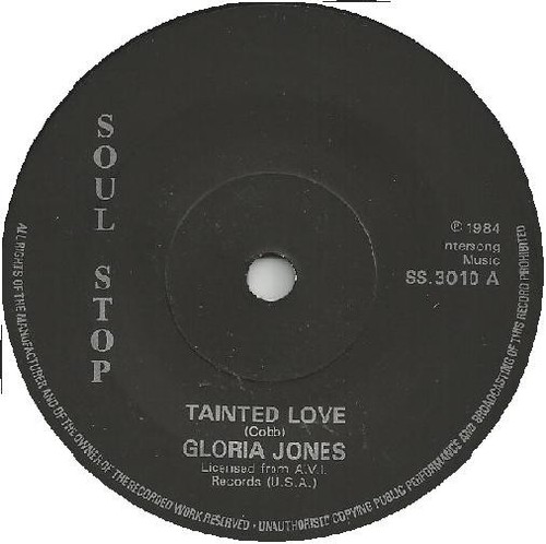Gloria jones tainted - jones,