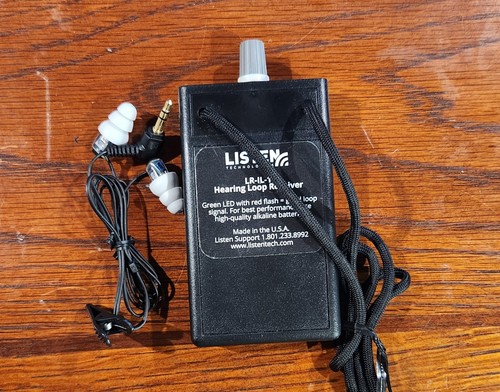 Hearing loop receiver listen - hearing,