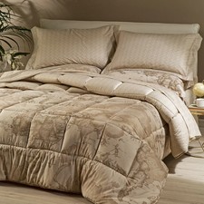 Trapunta In Raso Di Cotone Geo