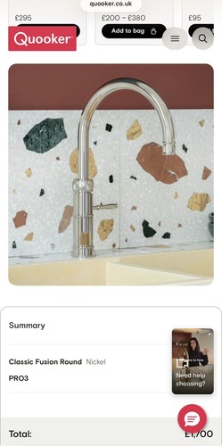 Quooker fusion set rubinetto - , e