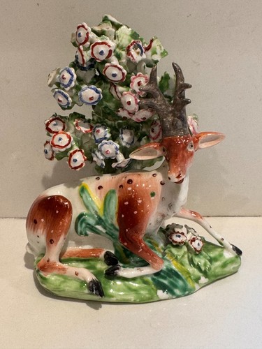 Antica statuina ceramica derby - statuina,