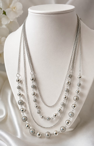 Collana donna giri catena - donna,