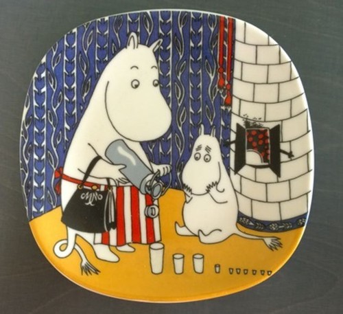 Piatto parete moomin and - parete,