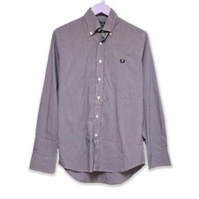 Camicia Fred Perry grigia a