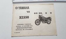 Yamaha XZ 550 1982 manuale assemblaggio officina originale no riparazione