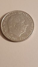 FRANCE. 1 FRANC CHARLES de GAULLE 1988.