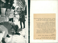 Alain Calmat, champion olympique de patinage  Vintage silver print Tirage 