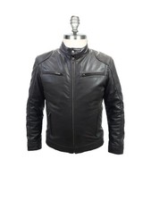 Giacca cappotto bomber uomo 100% vera pelle B3 pelle di bufalo BERIK Tysoro