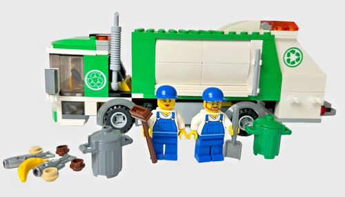 Lego city 4432 camion della - city,