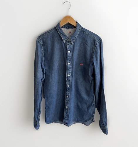 Camicia levis uomo blu - camicia, medio