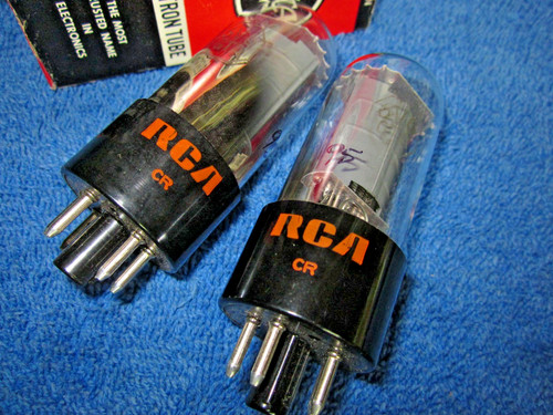 Coppia tubi rca - tubi, 6v6gta