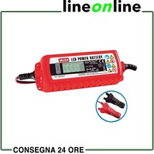 Caricabatteria Valex LCD Power Battery 1851209 Mantenitore digitale 6V e 12V