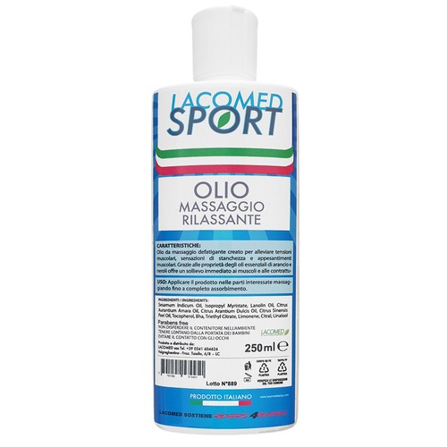 Lacomed sport olio massaggio - olio,