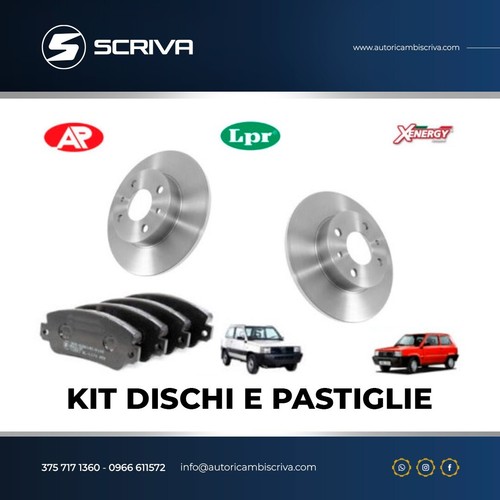 Kit frenante anteriore - kit, dischi