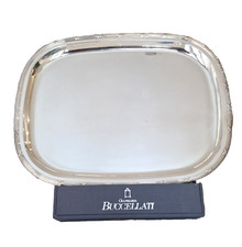 BUCCELLATI Gianmaria Vassoio Parma in Argento 925 misura 38 x 30 cm Nuovo