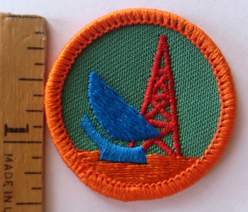 Patch radio piatto satellitare