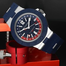 Bulgari Aluminium GMT ref. 103554 Automatic – Blue Dial – Full Set 2022 – Unworn