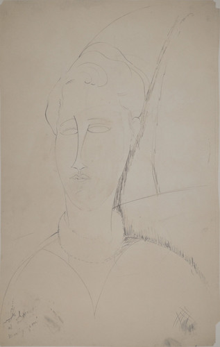 Amedeo modigliani la coiffe - amedeo,