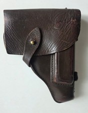 Originale fondina sovietica per pistola  Makarov PM in pelle marrone URSS
