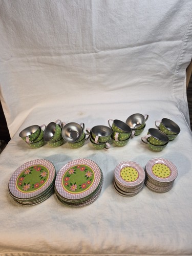 Schylling kids tea set metal - kids,
