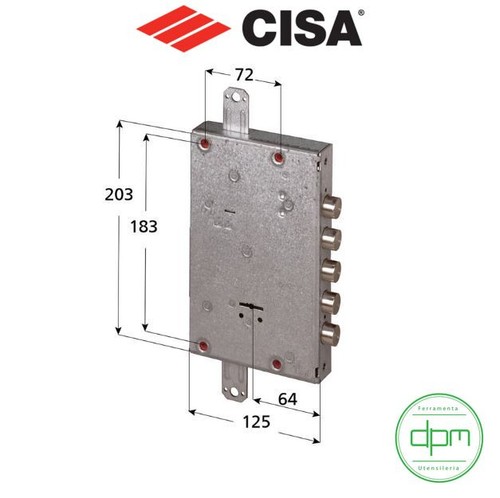 Serratura cisa 57505 - serratura,