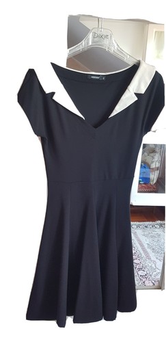 Denny rose abito nero taglia - , s